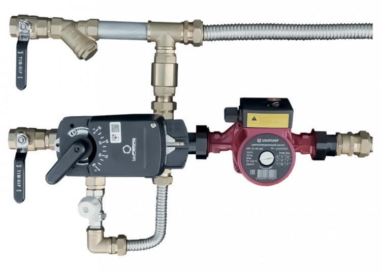 Смесительный узел Sonniger SUS25-6.3 TS с насосом