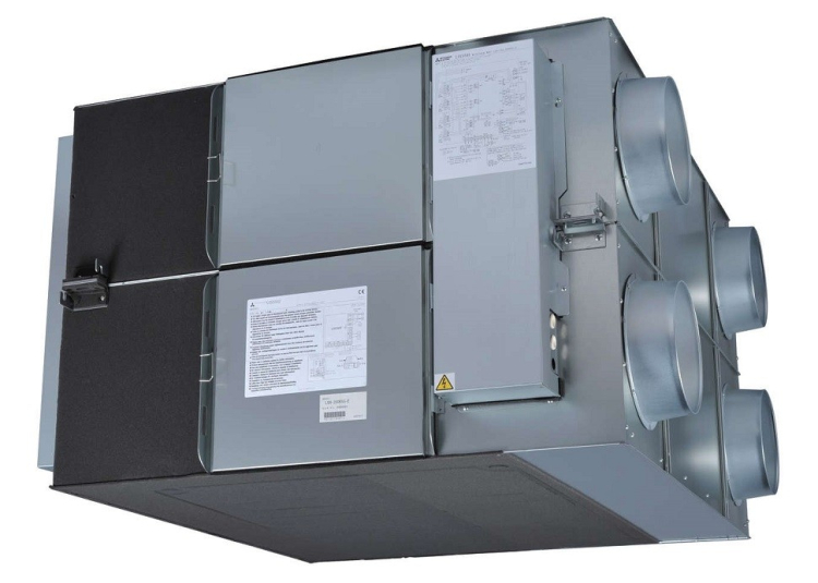 Приточно-вытяжная установка Mitsubishi Electric Lossnay LGH-150RVX-ER