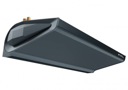 Водяная тепловая завеса WING DARK II W100 EC
