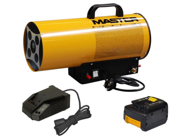 Газовая тепловая пушка Master BLP 17M DC+BAT3+CH3