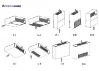 Напольно-потолочный фанкойл Electrolux EFS-13/2