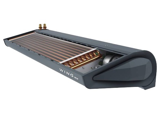 Водяная тепловая завеса WING DARK II W150 EC